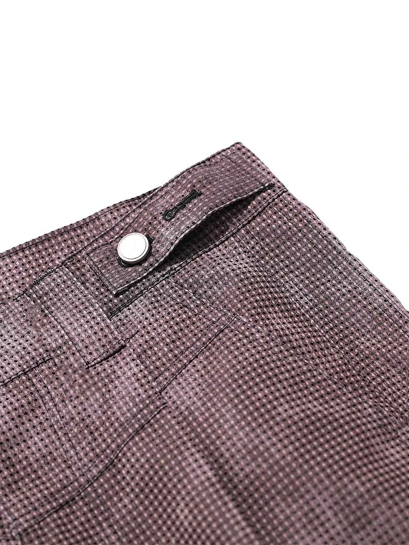 Men's Wide Leg Cargo Pants with Multiple Pockets