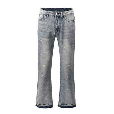 Men's Frayed Hem Bootcut Jeans - Damned Threads