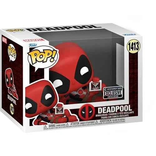 Deadpool Hearts Wolverine Funko Pop! Vinyl Figure #1413 - Entertainment Earth Exclusive - Damned Threads