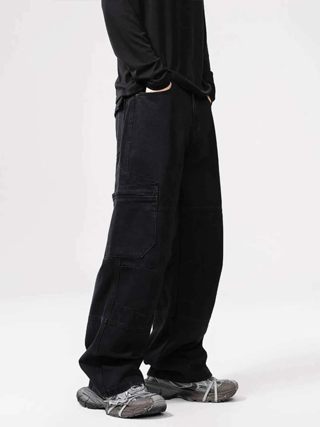 Men's Wide-Leg Jeans