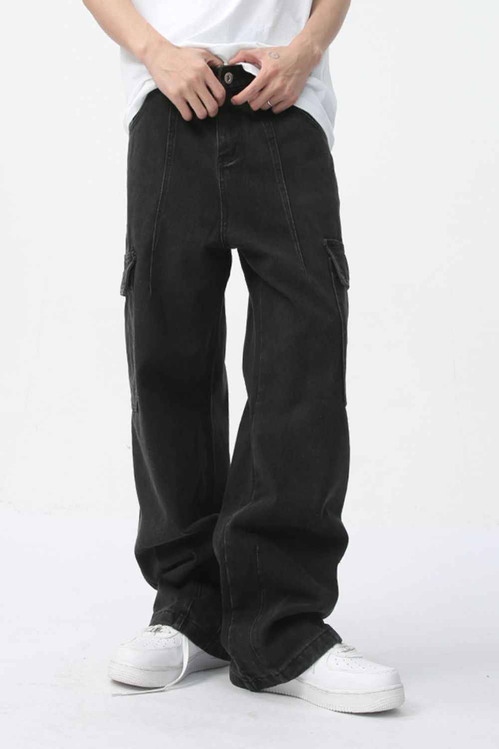 Men's Straight Cargo Jeans - Damned Threads