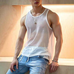 Men's Sheer Tank - Damned Threads