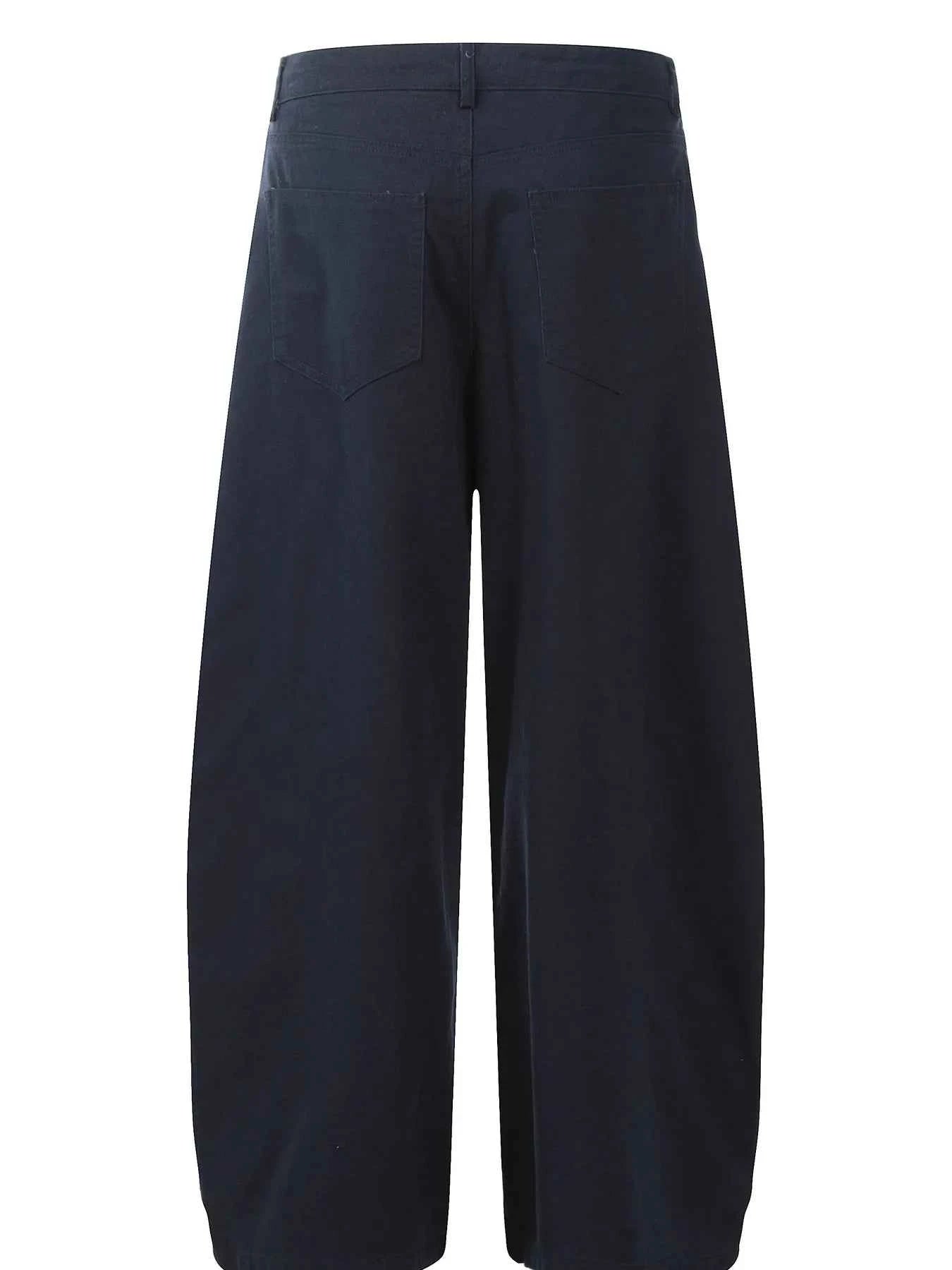 Men's Wide Leg Drawstring Cargo Pants