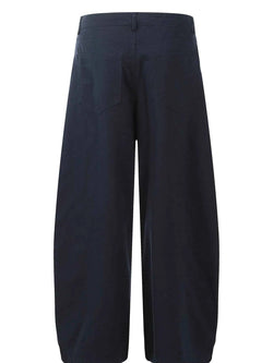 Men's Wide Leg Drawstring Cargo Pants