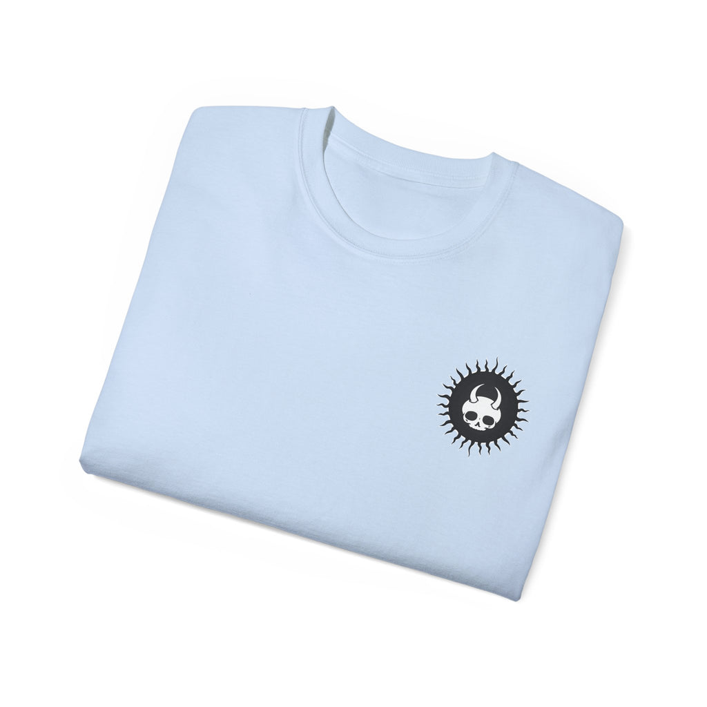 Beauties Bite - Unisex Cotton Tee (Back) - Damned Threads