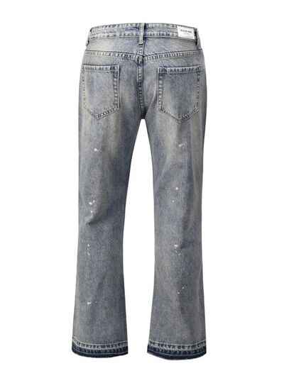 Men's Frayed Hem Bootcut Jeans - Damned Threads