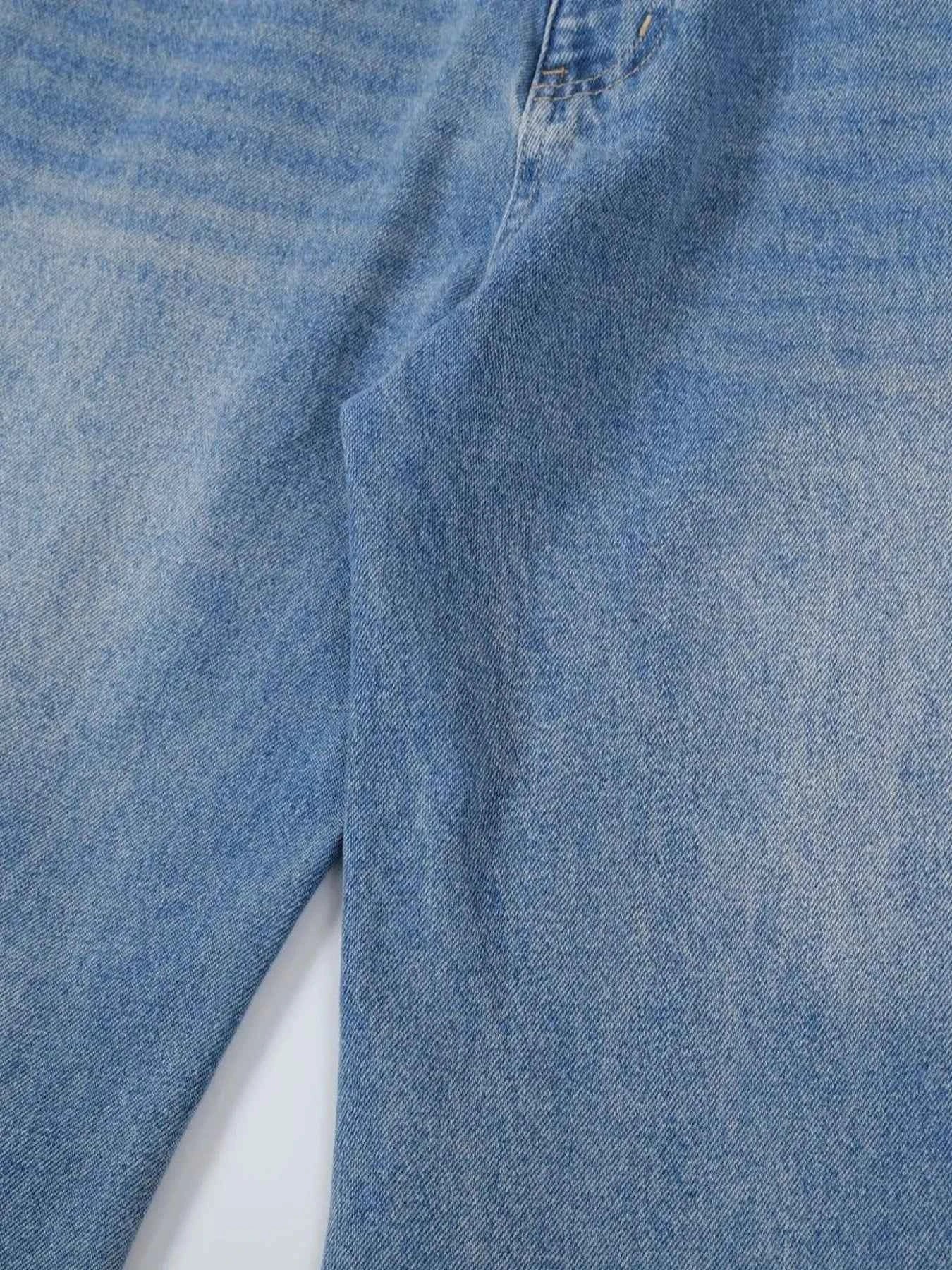 Basic style Oversized Wide leg Jeans