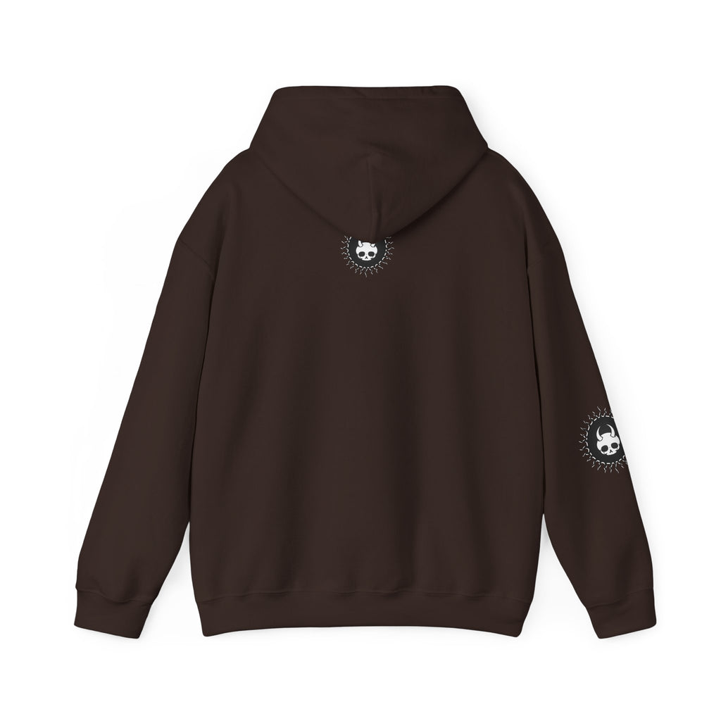 Ride-On - Unisex Heavy Blend™ Hooded Sweatshirt (Front) - Damned Threads