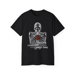 Exposed Heart - Unisex Cotton Tee (Front) - Damned Threads