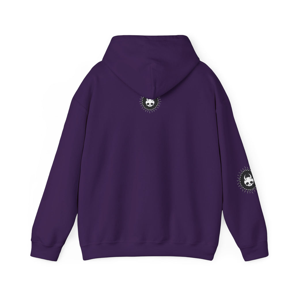 Ride-On - Unisex Heavy Blend™ Hooded Sweatshirt (Front) - Damned Threads