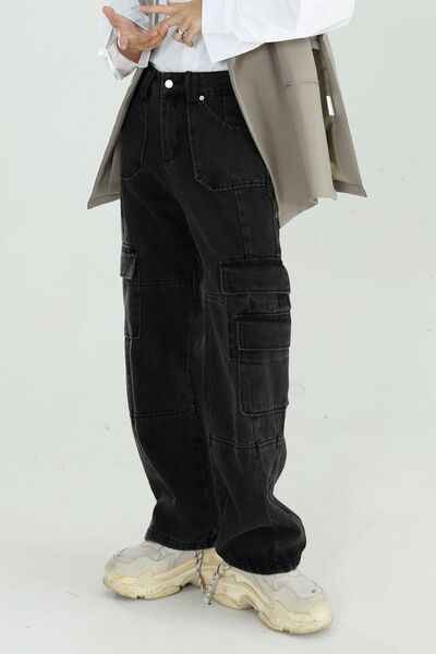 Baggy Cargo Jeans - Damned Threads