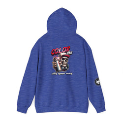 Color The City You Way - Unisex Heavy Blend™ Hooded Sweatshirt - Damned Threads