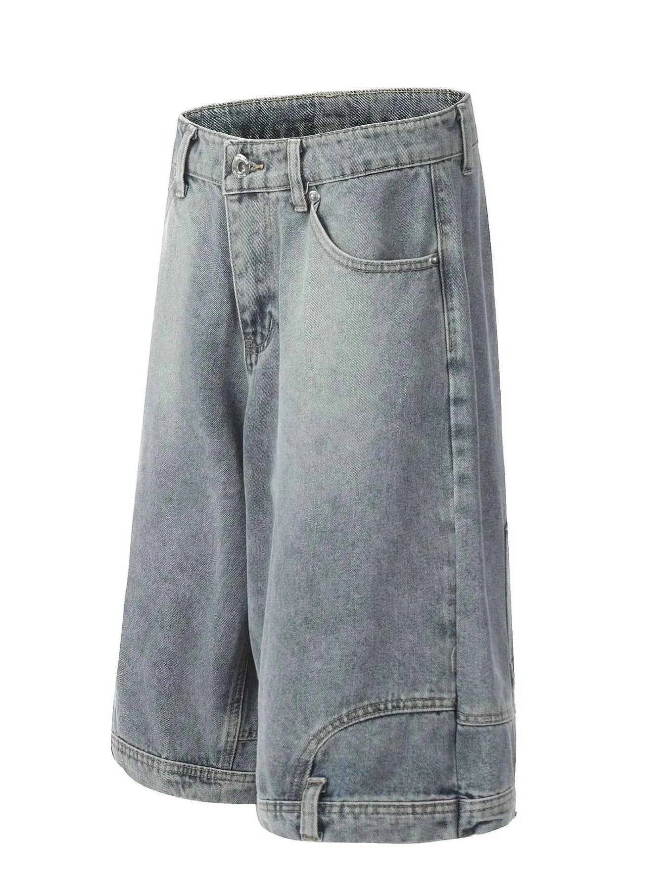 Men's Classic Loose Fit Denim Shorts
