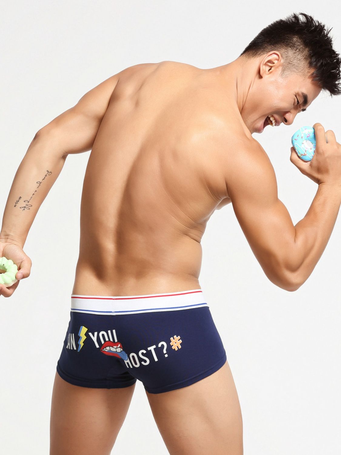 Men's Can You Host? ;) Underwear - Damned Threads
