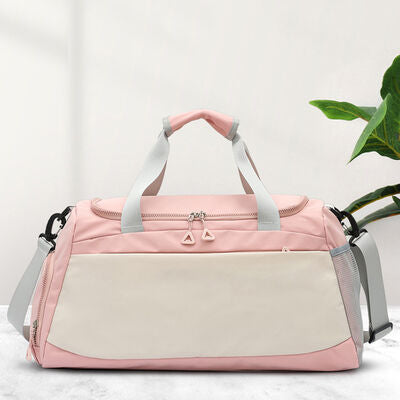 Oxford Cloth Multi Pockets Adjustable Strap Travel Bag - Damned Threads