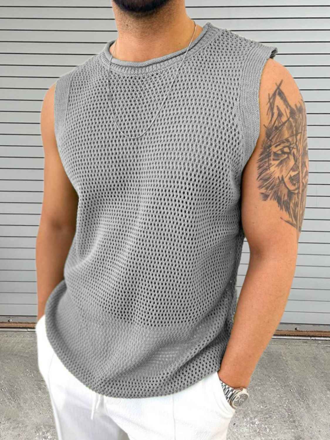 Men's Sleeveless Knit Top - Damned Threads