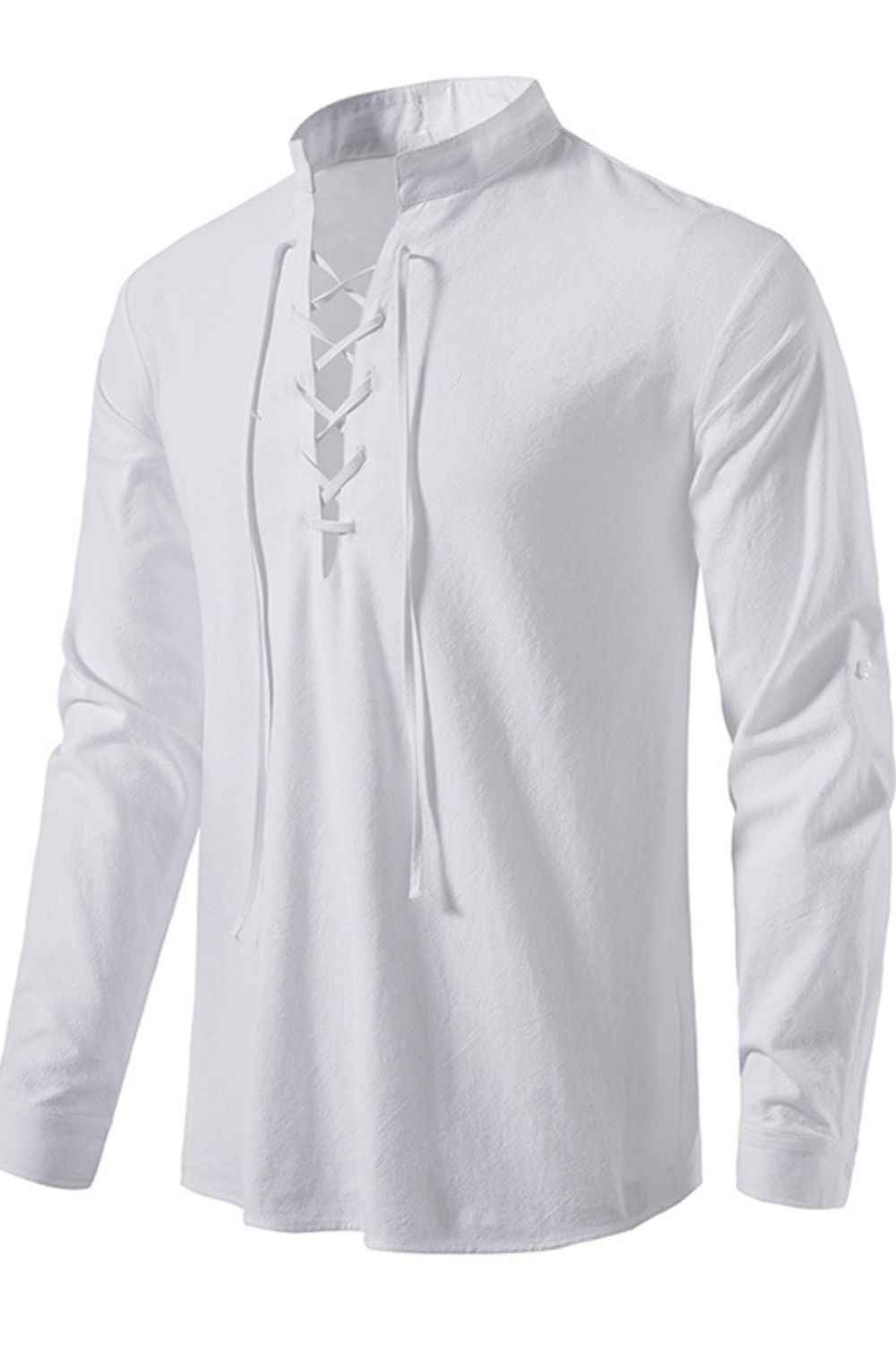 Men's Lace-Up Breezy Shirt - Damned Threads