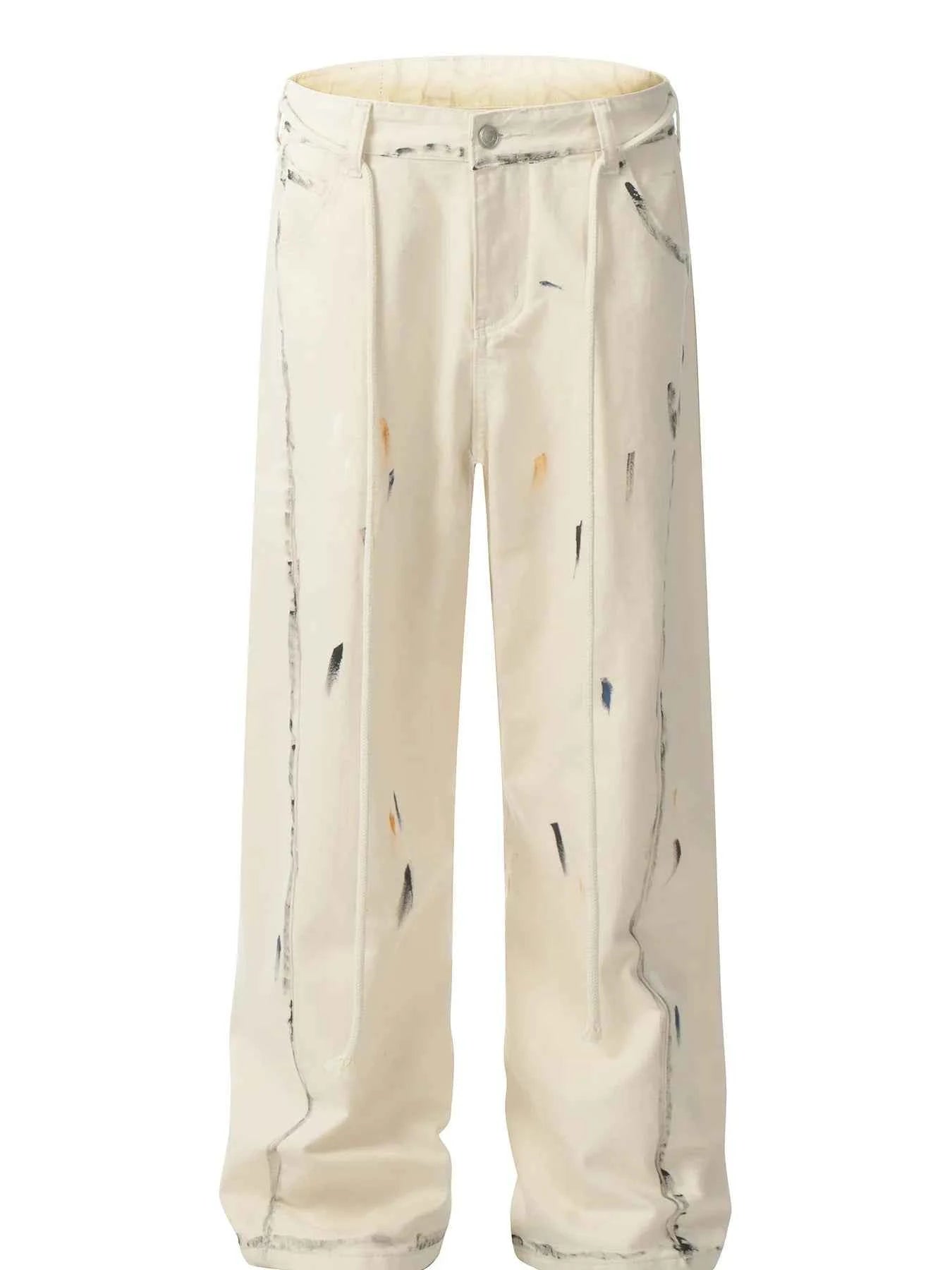 Men's Relaxed Fit Wide Leg Jeans