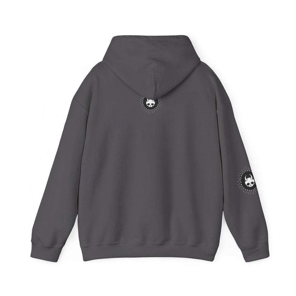 Ride-On - Unisex Heavy Blend™ Hooded Sweatshirt (Front) - Damned Threads