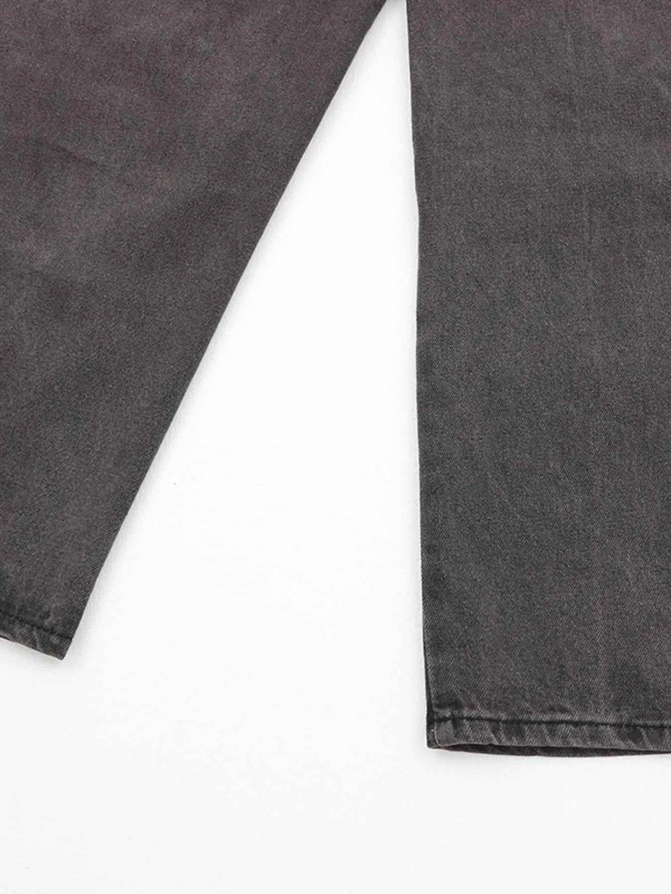 Men's Multi-Pocket Cargo Straight Jeans