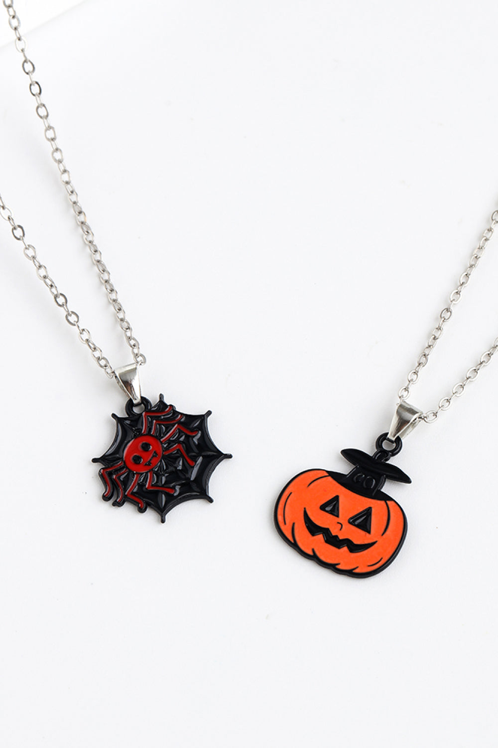 Two-Piece Halloween Theme Necklace Set - Damned Threads