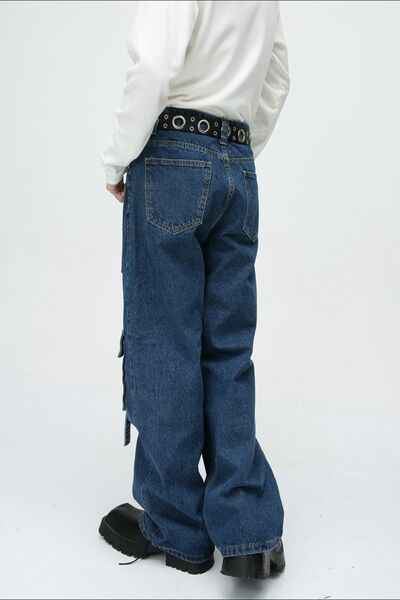 Mid Rise Men's Cargo Jeans - Damned Threads