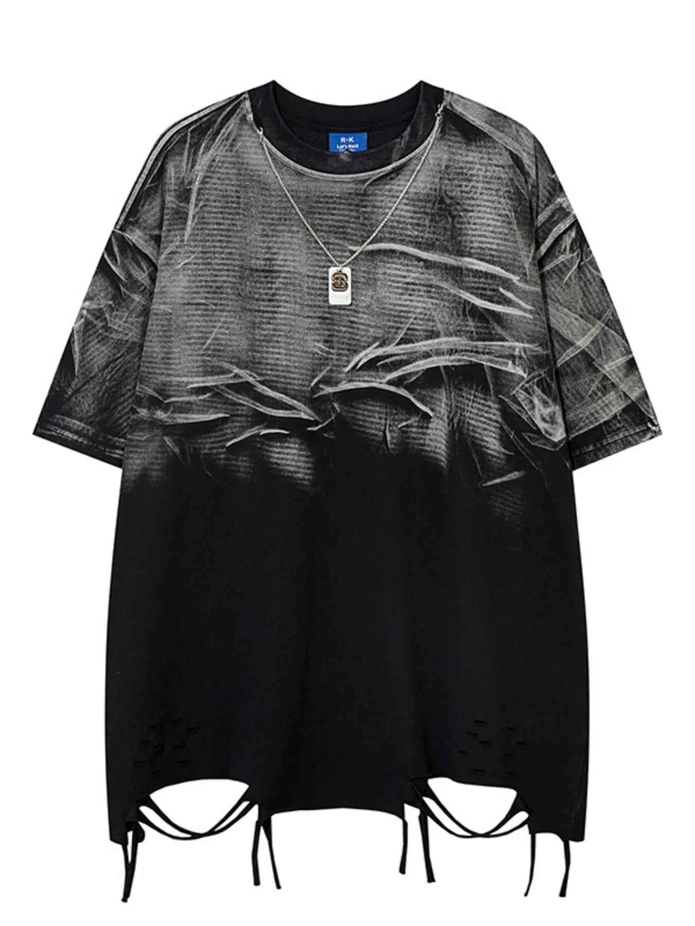 Men's Round Neck Half Sleeve Oversized T-Shirt