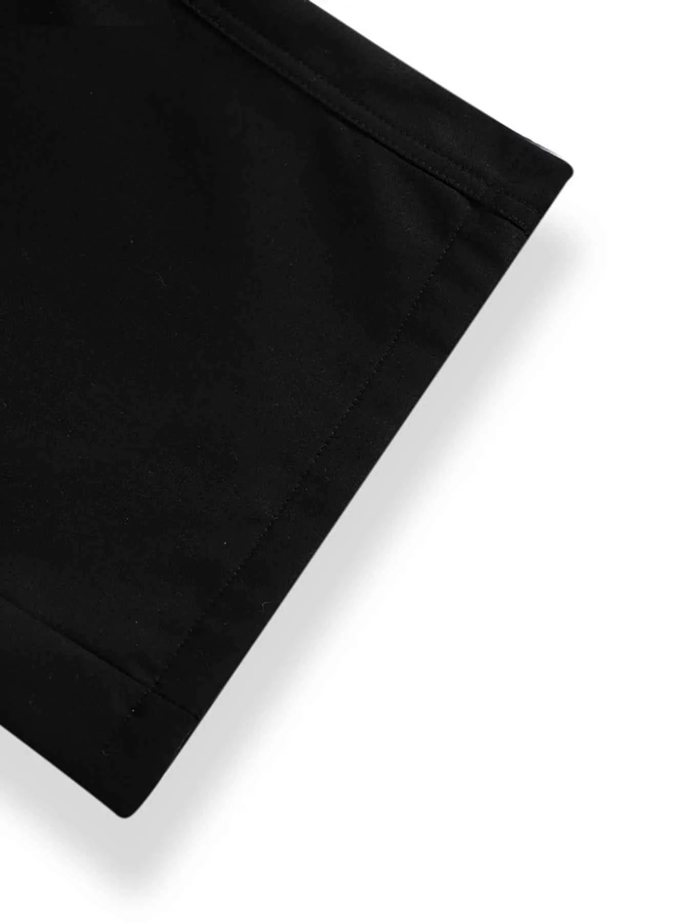 Men's Curved Pants with Relaxed Fit Design