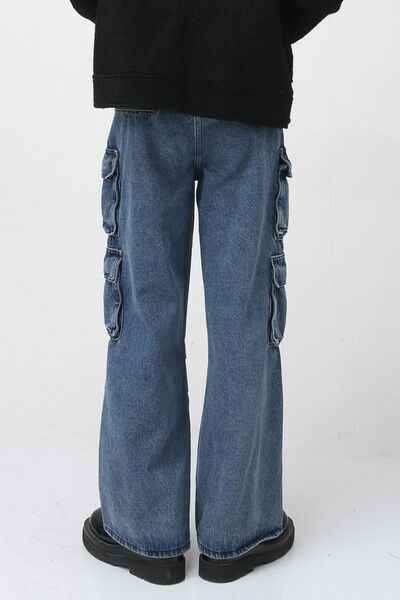 Jeans with Cargo Pockets - Damned Threads