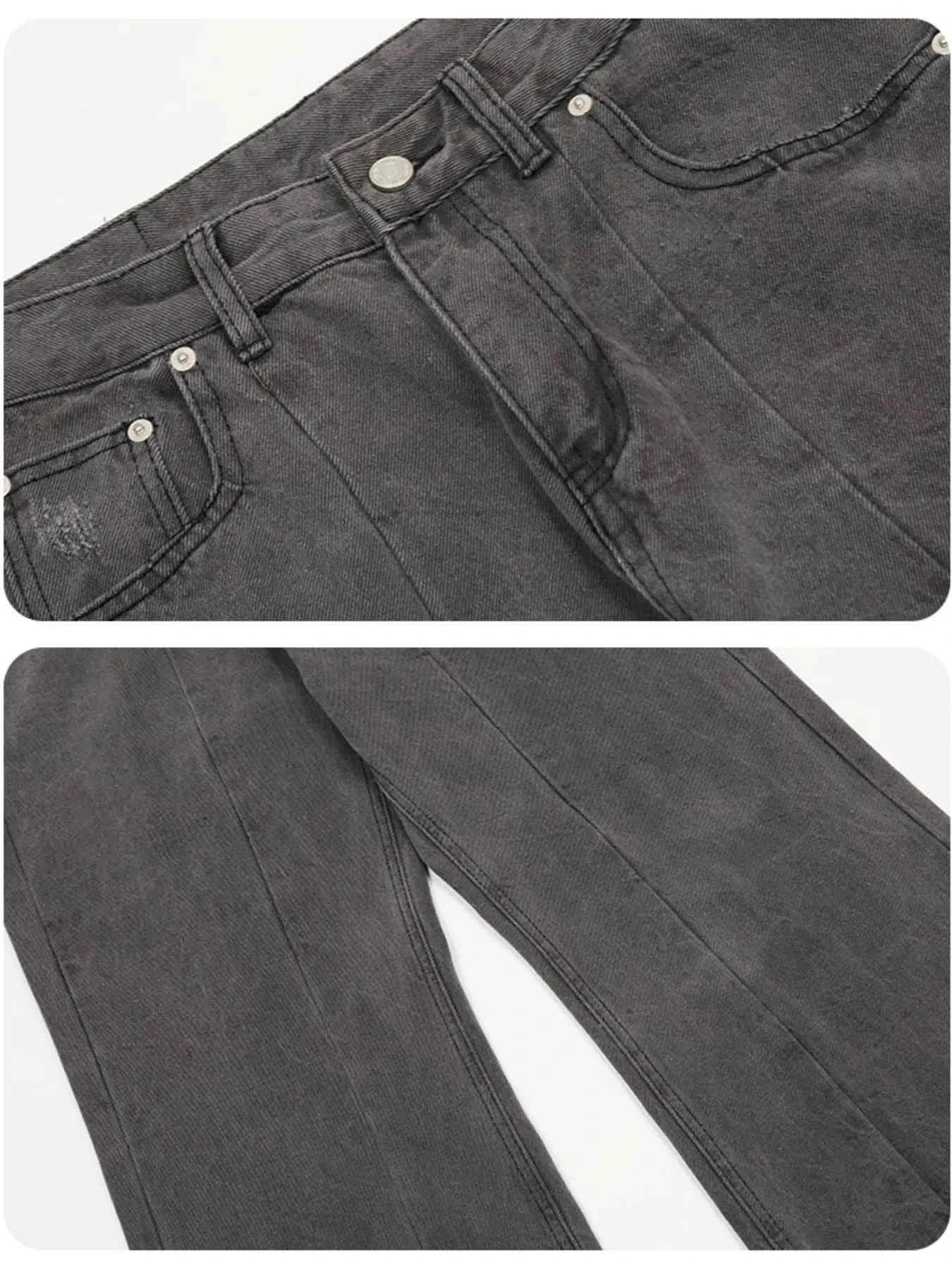 Men's High-Waisted Flare Jeans
