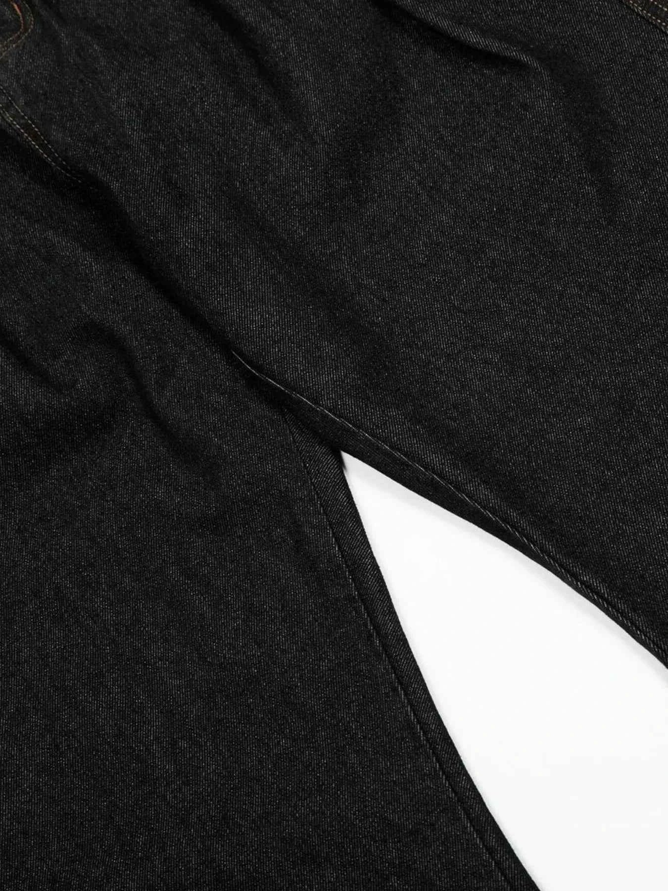 Men's Wide-Leg Baggy Denim Jeans