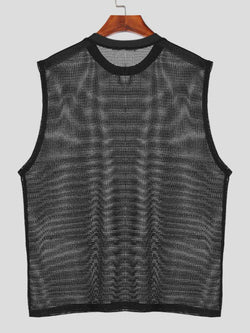 Men's Full Size Sheer Tank - Damned Threads