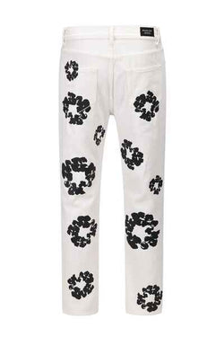 Men's Graphic Straight Leg Jeans - Damned Threads