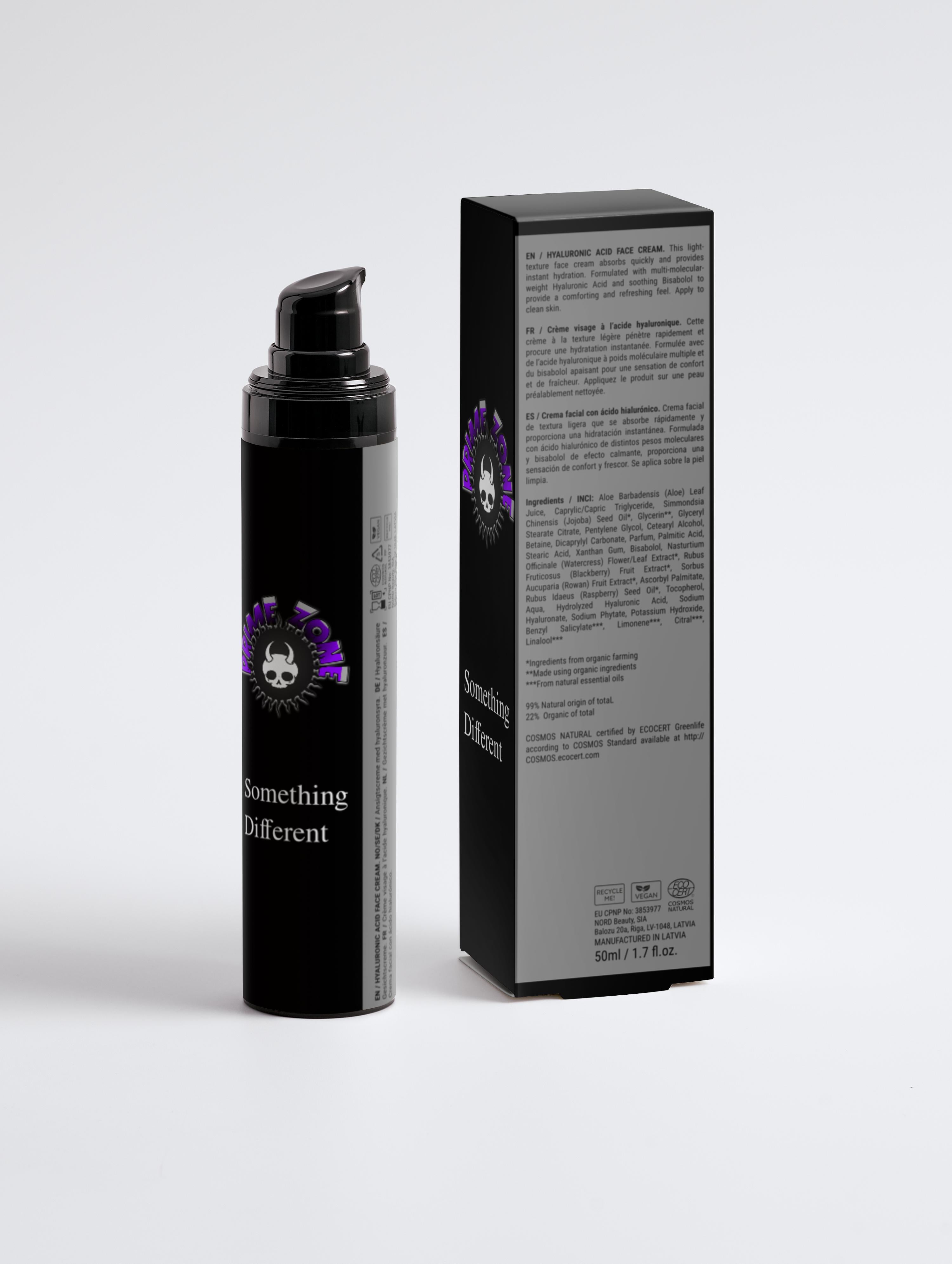 Hyaluronic Acid Face Cream for Men - Damned Threads