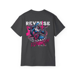Reverse Exorcism - Unisex Cotton Tee (Back) - Damned Threads