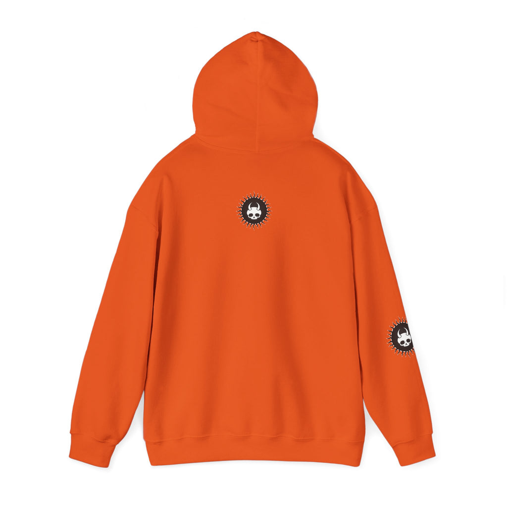 Ride-On - Unisex Heavy Blend™ Hooded Sweatshirt (Front) - Damned Threads