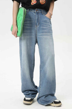 Men's Washed Straight Jeans - Damned Threads