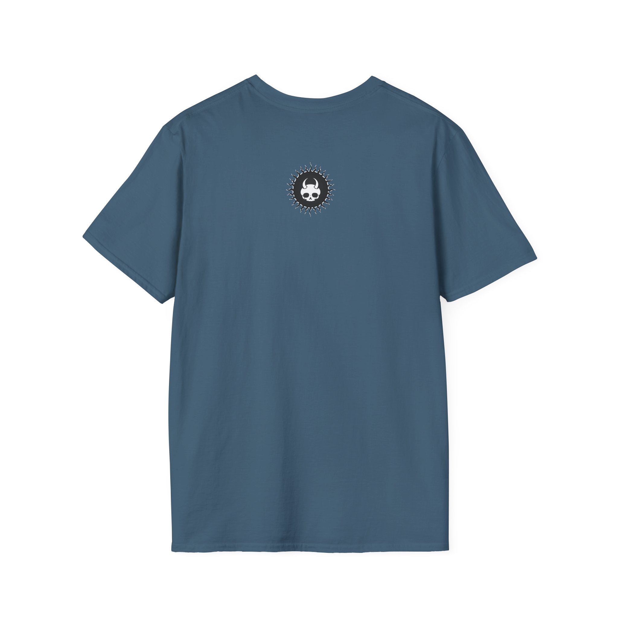 Hot Stuff Comin Thru - Unisex Softstyle T-Shirt (Front) - Damned Threads