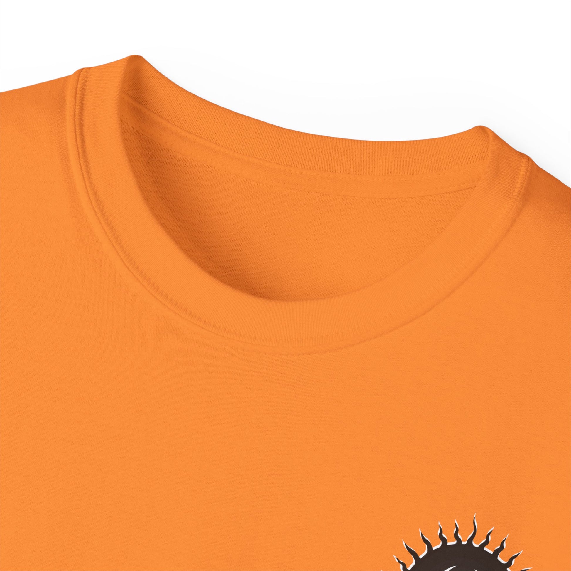 Spook-Rock - Unisex Cotton Tee (Back) - Damned Threads