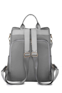 Zipper Pocket Beaded Backpack - Damned Threads