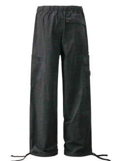 Men's Cargo Pants with Drawstring Hem