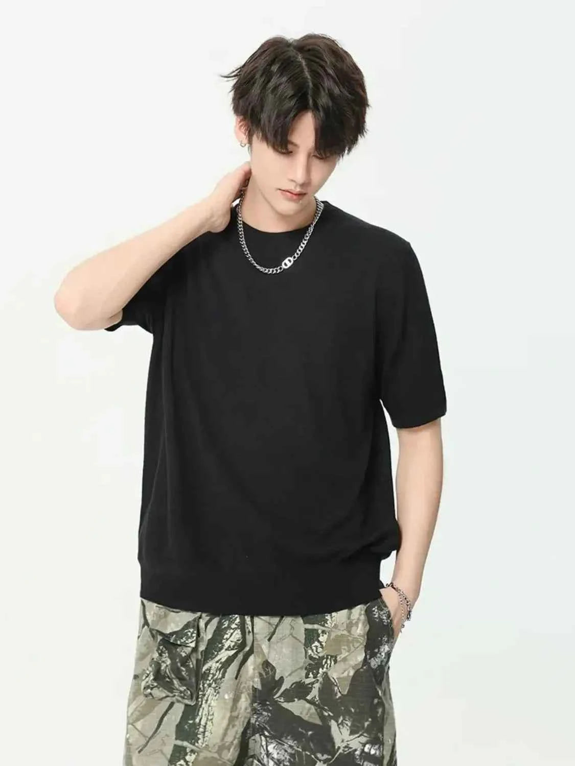 Men's Round Neck Short Sleeve T-Shirt