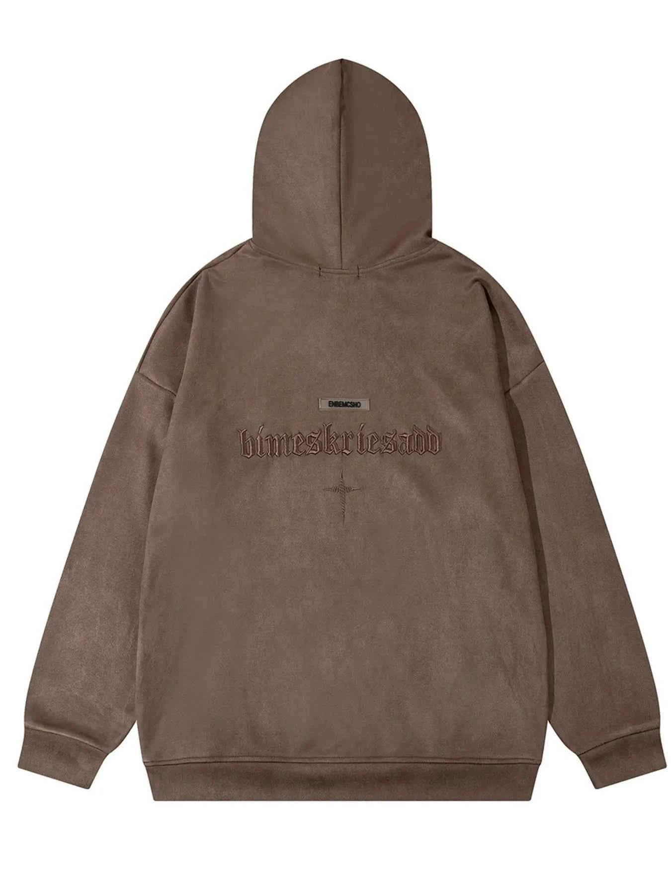 Men's Drawstring Oversized Vintage Hoodie