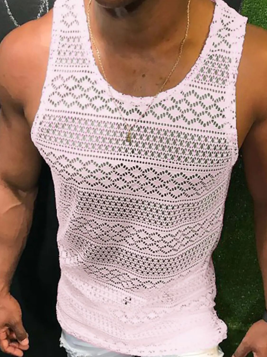 Men's Full Size Round Neck Tank Plus Size - Damned Threads