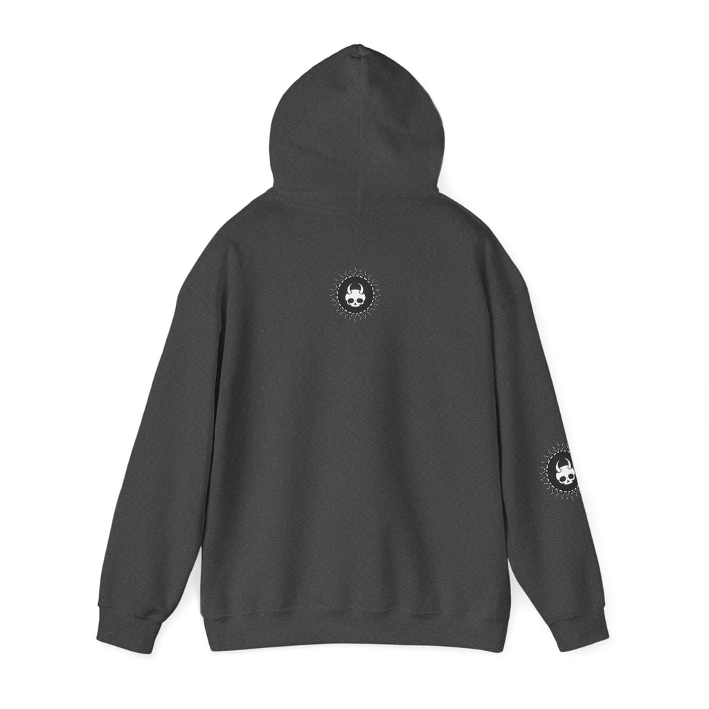 Ride-On - Unisex Heavy Blend™ Hooded Sweatshirt (Front) - Damned Threads