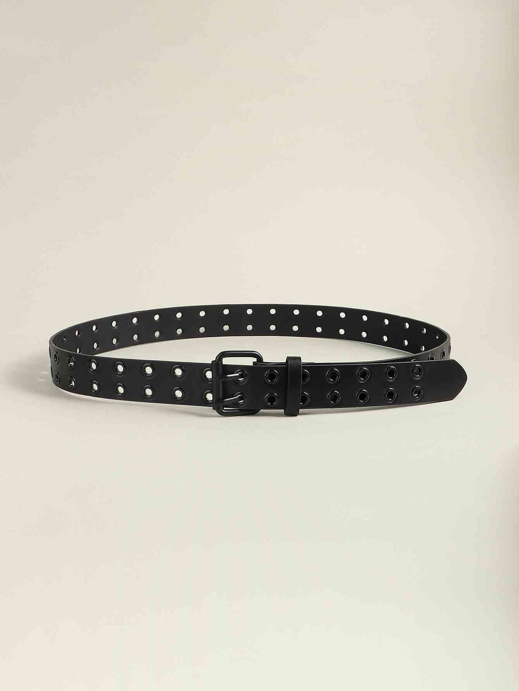 Grommet PU Leather Belt - Damned Threads