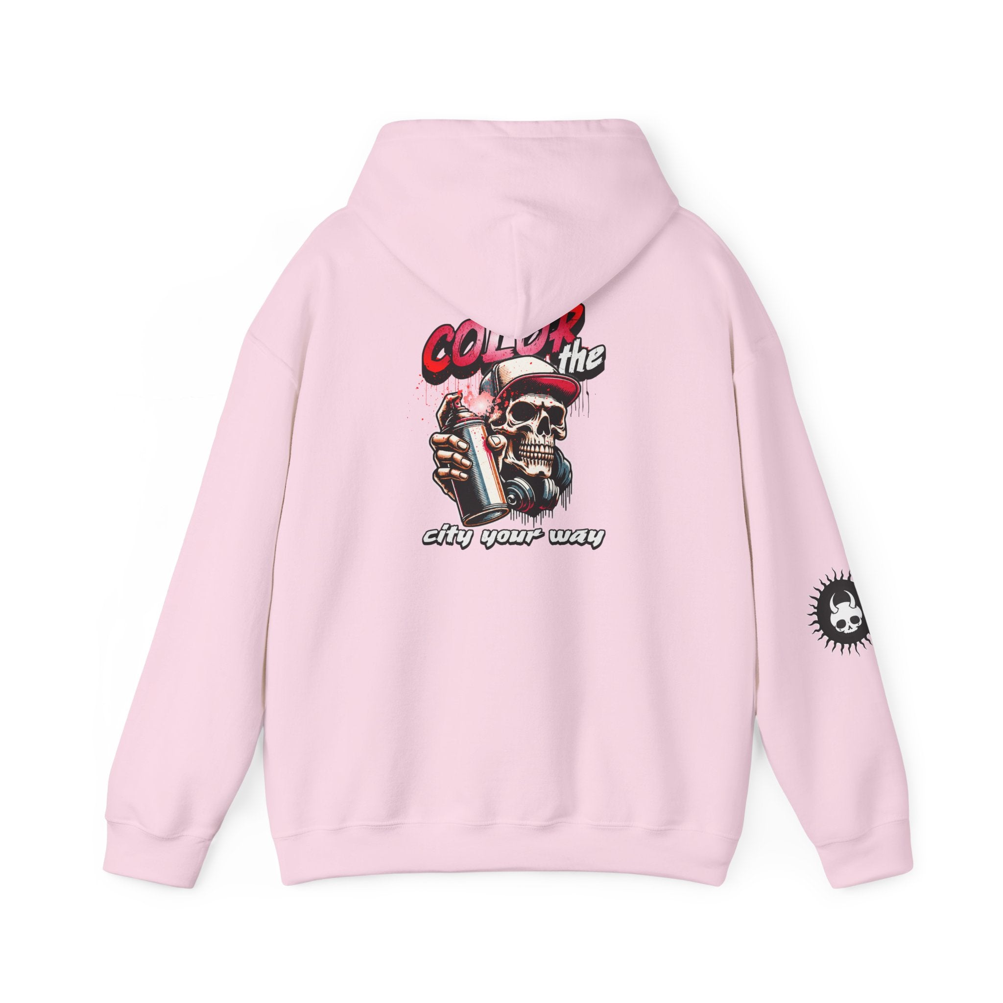 Color The City You Way - Unisex Heavy Blend™ Hooded Sweatshirt - Damned Threads