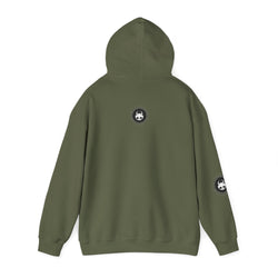 Ride-On - Unisex Heavy Blend™ Hooded Sweatshirt (Front) - Damned Threads
