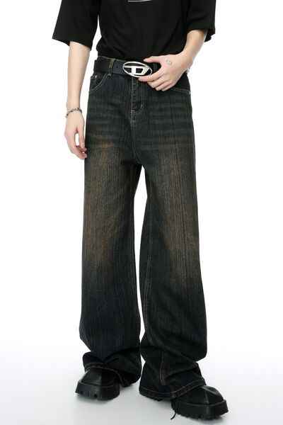 Hight Rise Wide Leg Jeans - Damned Threads