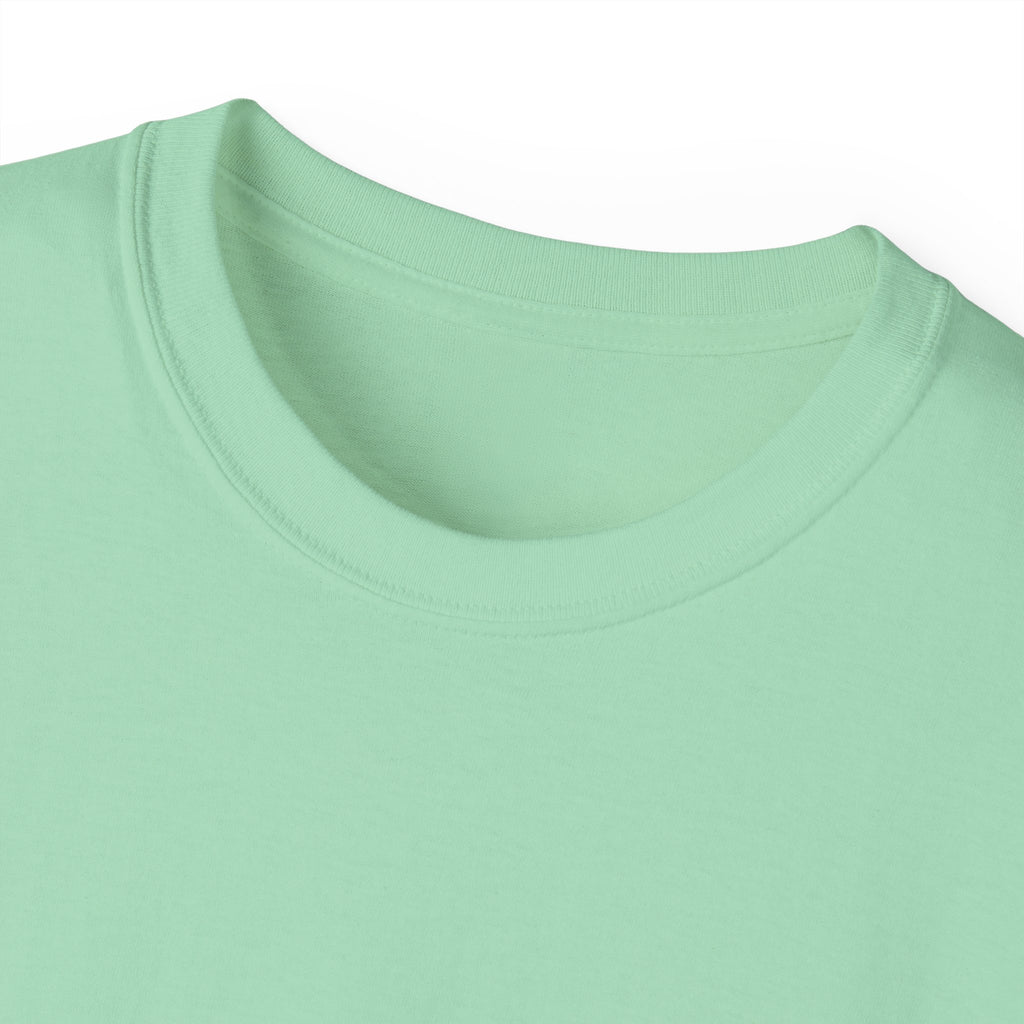 Ride-On - Unisex Cotton Tee (Front) - Damned Threads